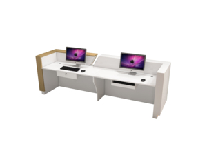 2301现代简约风格可扩展办公室接待处当代接待处柜台 - Product Image 5
