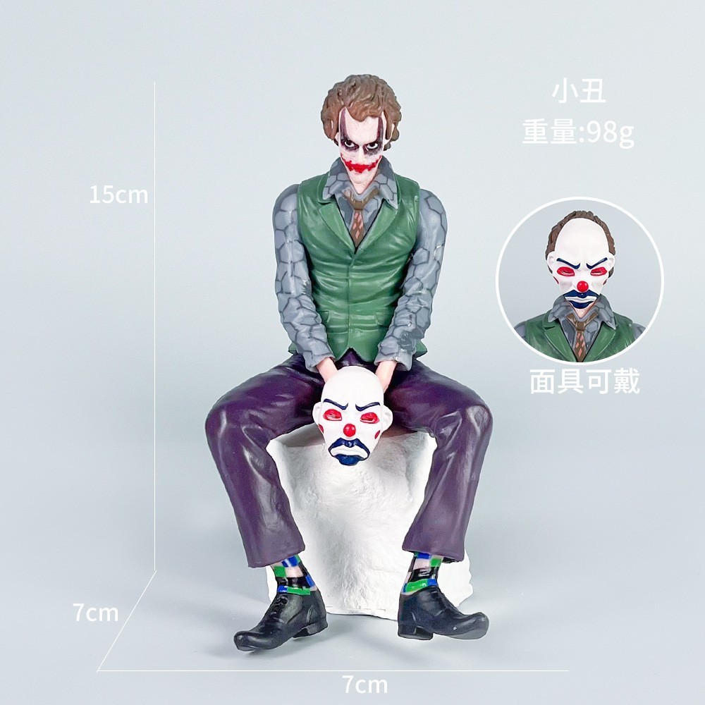 15cm Joker in blue