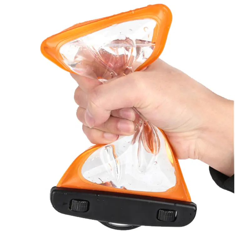 Großhandel grundlegende IPX8 wasserdichte mobile PVC-Abdeckung Tauch beutel Handy tasche für Telefon