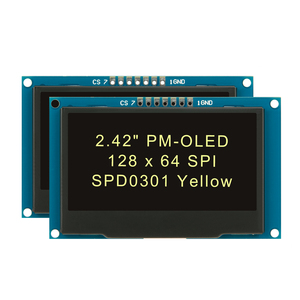 2.4/2,42 zoll OLED display modul mit 128x64 auflösung, SPI/IIC interface, weiß/Gelb, DC 3-5V - Product Image 5