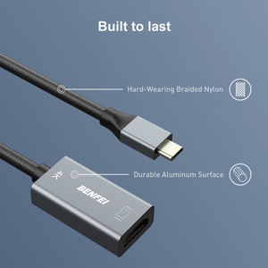 BENFEI USB C至HDMI适配器4K 60Hz [迅雷3/4兼容] 与iPhone 15 Pro/Max - Product Image 2