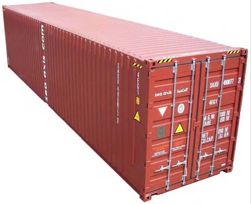 Precio barato envío usado contenedor 40HQ agente de carga marítima de SHANGHAI china a NUEVA YORK