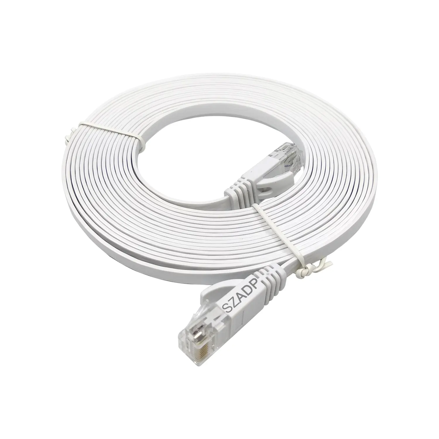 كابل Cat6 Patch 1 متر و3 أمتار و5 أمتار RJ45 كابل UTP/FTP 26AWG نحاسي متدرج CCA