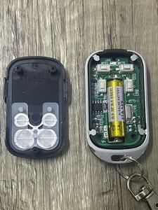 2-Button 4Button 433Mhz 1527 Lernen von ABS Kleine Metall fernbedienung Befestigungs-und Ver vielfältig ungs code für Garagentor oder Vorhang - Product Image 3