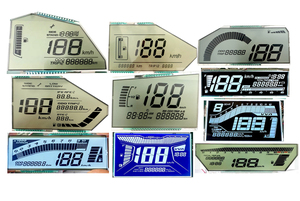 Venta al por mayor barato OEM ODM personalizado Mono 7 6 4 dígitos 7 segmentos pantalla personalizada LCD TN Módulo de pantalla TN pantalla LCD con Pin de Metal - Product Image 6