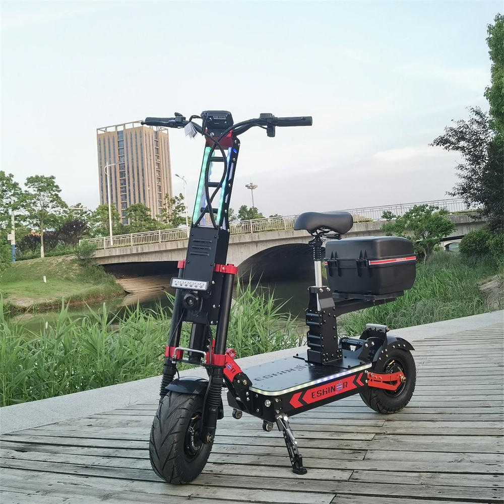 Negro rojo 72V 8000W 80Ah