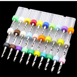 Titânio Revestido Pcb Broca 0.1-1.2mm 3.175mm 1/8 "<span class=keywords><strong>Cnc</strong></span> Fresadora Ferramenta de Gravura Placa de Circuito Impresso Dremel <span class=keywords><strong>Router</strong></span>