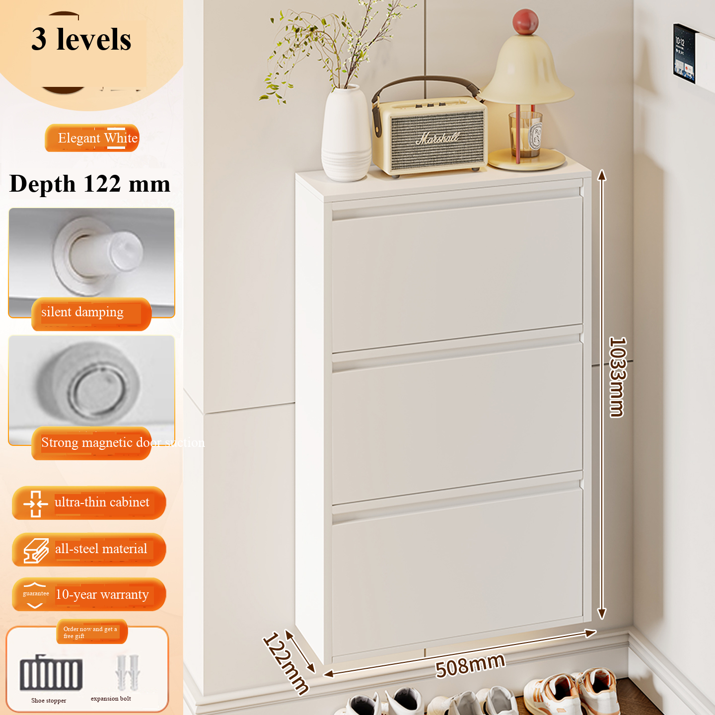 3rd floor 508 long white