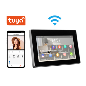 Cámara de timbre de puerta Wifi Video timbre sistema de intercomunicación para cámara de puerta de casa con Monitor - Product Image 1