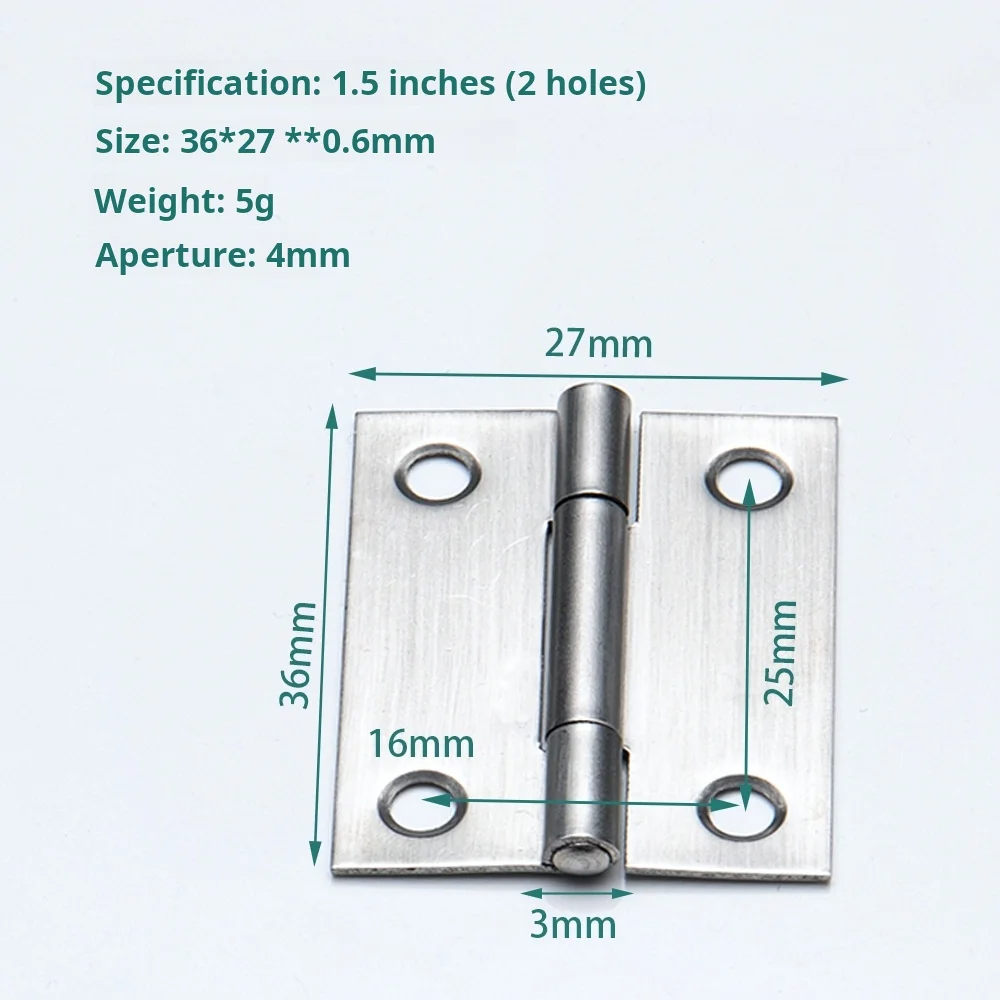 36*27*0.6mm (2holes)