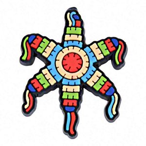 Ayakkabı aksesuarları toptan Charm özel ayakkabılar ev danteller tutucu ayakkabı bağı ürünleri meksika'dan Pvc meksika takunya Charms