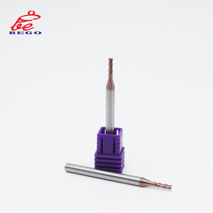 Tool Carbide Solid <strong>Cutter</strong> Insert End Mill <strong>Cutter</strong> HRC70 Metal Coated End Mill CNC Machine Straight Milling Tool Stainless Steel - Product Image 3