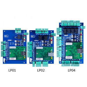 Viertüriges Netzwerk zugriffs bedienfeld mit Software kommunikation protokoll TCP/IP-Steuer platine Wiegand Reader für 4-türige Verwendung