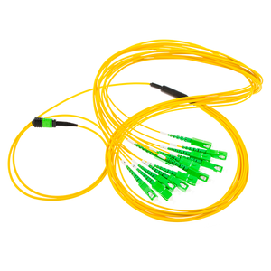 FTTH Network Data Center MPO Fanout Patchcord SM MM OM3 12C SC LC a MPO/MTP Cable de conexión de fibra óptica - Product Image 4