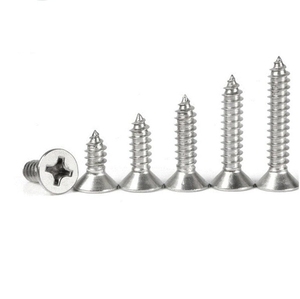 <strong>M1</strong>.2 M.<strong>7</strong> M2 M2.2 M2.6 M3 M3.5 M4 M4.2 M5 M6 M8 304 Stainless Steel Self-Tapping Phillips Flat Head Wood <strong>Screws</strong> ANSI Metric - Product Image 6