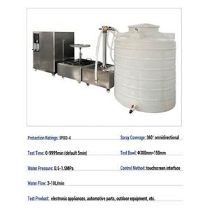 <span class=keywords><strong>Machine</strong></span> de <span class=keywords><strong>test</strong></span> de pluie électronique IPX <span class=keywords><strong>Machine</strong></span> d'essai de pulvérisation de pluie à pression réglable Testeur de durabilité de pulvérisation d'eau - Product Image 4