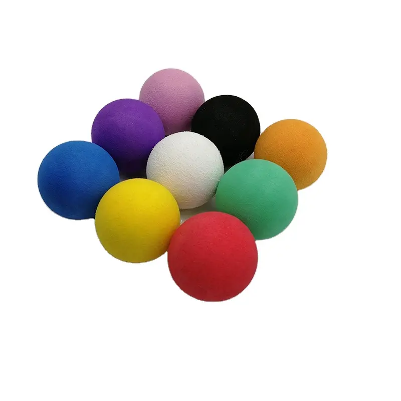 Мягкие мячи из пенопласта-легкие мини-игровые мячи для безопасных домашних игрушек-яркие шарики разных цветов