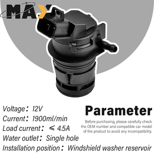 מכונת כביסה משאבת מנוע עבור mcedes bmw audi toyota honda vw nissan hundai kia טווח rover פורד צ 'ברולט