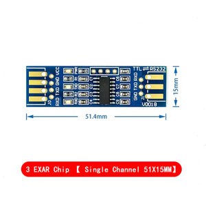 RS232 SP3232 TTL至RS232模块RS232至TTL电刷线串行单通道双通道 - Product Image 2