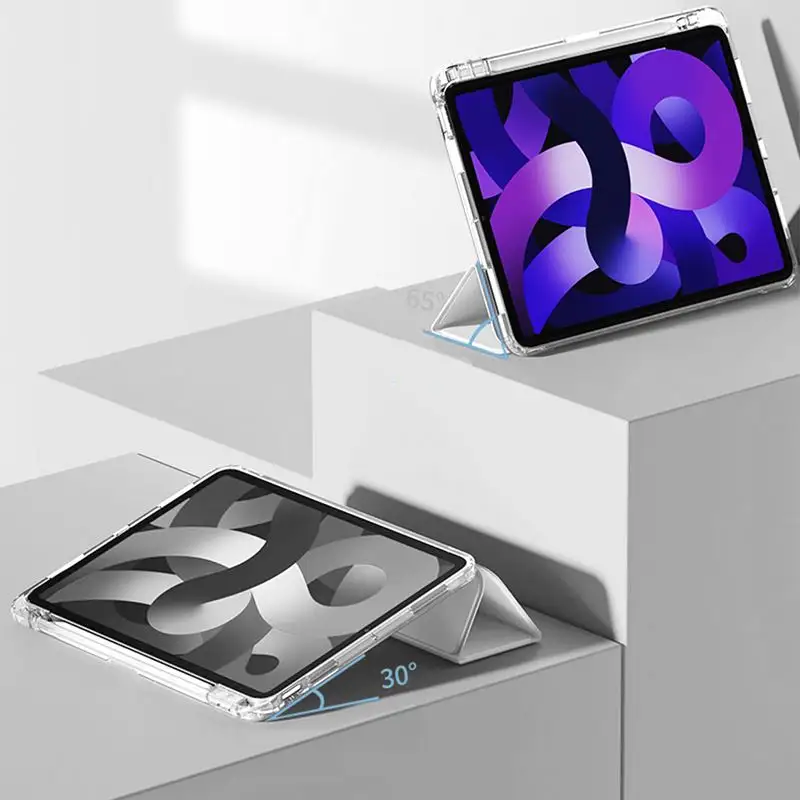 थोक पु चमड़े के शॉकप्रूफ स्मार्ट कवर टैबलेट आईपैड कवर मामले के लिए टैबलेट को कवर करता है 360 लिए