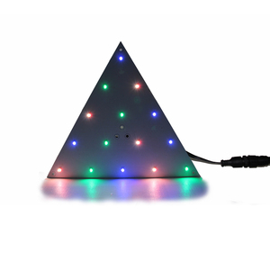 WS2811/DMX512 üçgen Panel AYDINLATMA LED dekorasyon için 250mm RGB Panel AYDINLATMA - Product Image 1