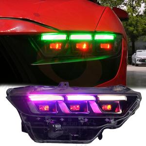 For Ford Mustang S650 GT 2024 <strong>2025</strong> <strong>Red</strong> Demon Eye Style Type 24-25 Headlamp Auto <strong>LED</strong> Headlights Assembly for Car RGB Headlight - Product Image 4
