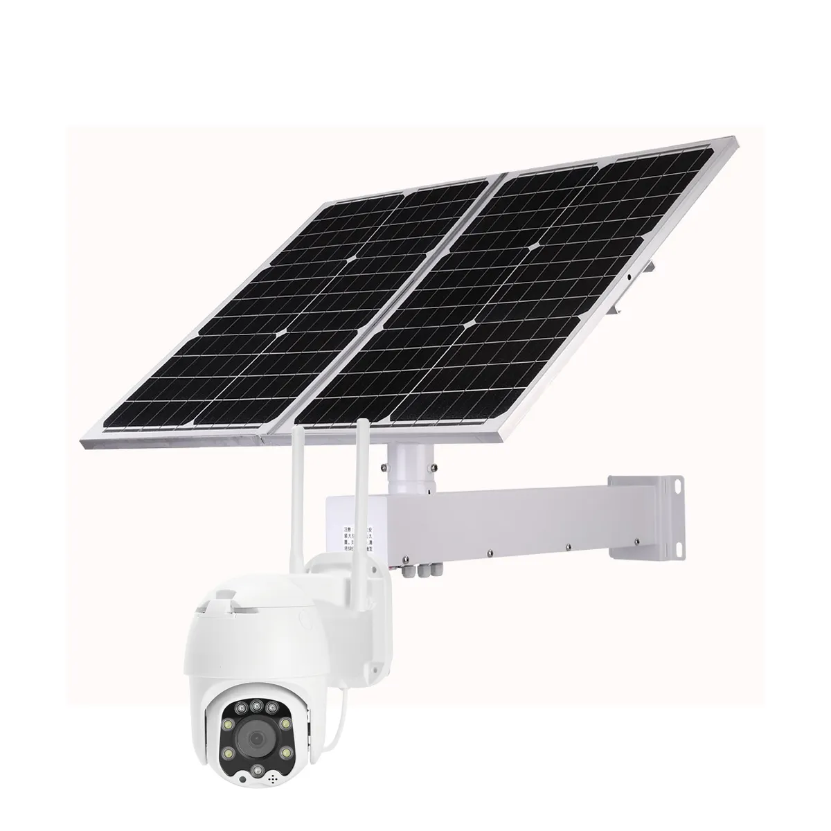 Telecamera di sorveglianza solare WiFi wireless 4G telecamera a infrarossi HD con allarme remoto