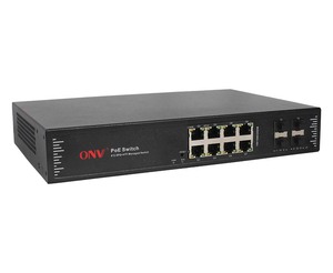 12-port 2.5G Managed PoE Switch with QOS, STP/RSTP/<strong>MSTP</strong>, ERPS, IGMP, SNMP, WEB/CLI, VLAN,Security Monitoring, Wireless Coverage - Product Image 2