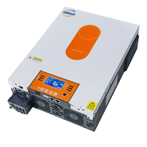 Sistema solar híbrido de onda sinusoidal pura de 6KW, monitor WiFi incorporado, 48V, 120A, MPPT para función BMS, corriente de entrada PV máxima de 27A a la venta