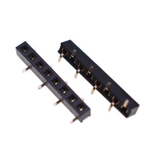YZ 2.0MM Pitch SMD Female Misplaced <strong>1</strong>*2/3/4/5/6/<strong>8</strong>/10/12/15/21/40P Two Type H= 2.2MM Female <strong>Header</strong> for PCB Connector - Product Image 2
