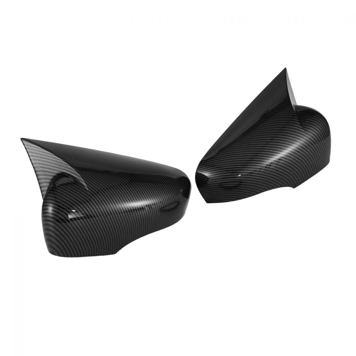 Fibre de carbone noir 1 paire