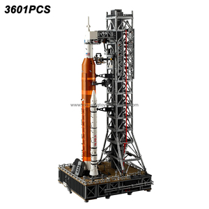 DK 7006/7007 Creative Space Launch System Rocket <strong>Assemble</strong> <strong>Program</strong> Space Rocket Toys Gift for Children Building Blocks Sets