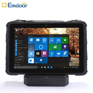 Emdoor-Tableta resistente al agua IP68, 10,1 pulgadas, intel android 128G, industrial, netbooks con NFC, escáner de código de barras 1D 2D con huella dactilar - Product Image 4