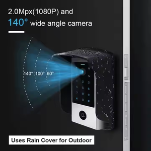 TuyaインターホンスマートWiFi全二重ビデオインターホンシステム、ドアベル付きデジタルタッチキーパッドアクセス制御リモートでロック解除 - Product Image 2