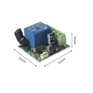 HF-Sender 433 MHz Fernbedienungen mit drahtlosem Fernbedienung schalter DC 12V 1CH Relais empfänger modul - Product Image 6