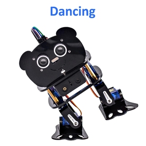 LAFVIN 4-DOF Panda Robot kiti programlanabilir dans izleme Robot kiti Nano elektronik oyuncak Arduino için