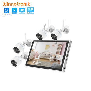 Sistema di telecamere di sicurezza di sorveglianza kit di sistema di sicurezza per telecamere cctv wireless a 4 canali per esterni - Product Image 2