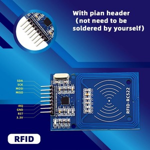 RC522 RFID modulo RF IC modulo sensore scheda con S50 scheda bianca e portachiavi RFID sensore compatibile per Arduino - Product Image 5