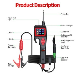 JDIAG P200 akıllı kanca güçlü prob akıllı devre analiz cihazı enjektör Test cihazı - Product Image 5