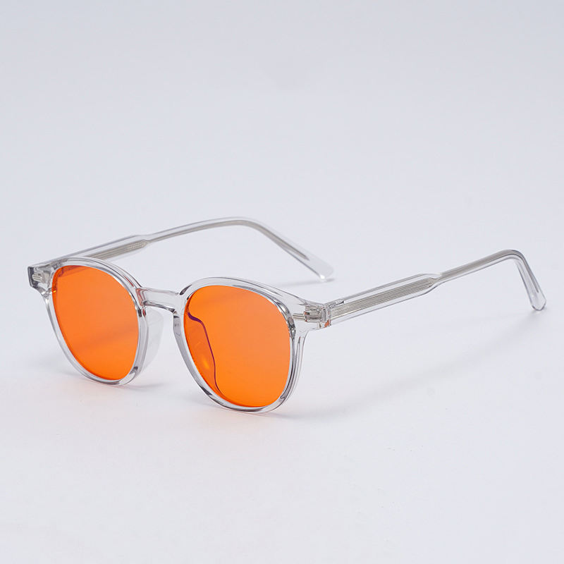 Claro con lente naranja