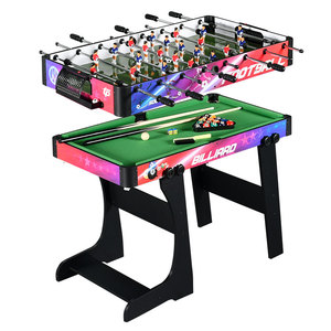 2-in-1 Foldable <strong>Multi</strong> <strong>Game</strong> <strong>Table</strong> Standing up <strong>Multi</strong> <strong>Game</strong> <strong>Table</strong> <strong>with</strong> Snooker Pool Billiards <strong>Game</strong> and Soccer Football <strong>Table</strong> TM-4882 - Product Image 1