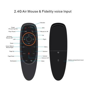 G10 G10S Pro Sprach fernbedienung 2.4G Wireless Air Mouse Gyro Sensing Game IR-Lernen für Android TV BOX Mit USB-Empfänger