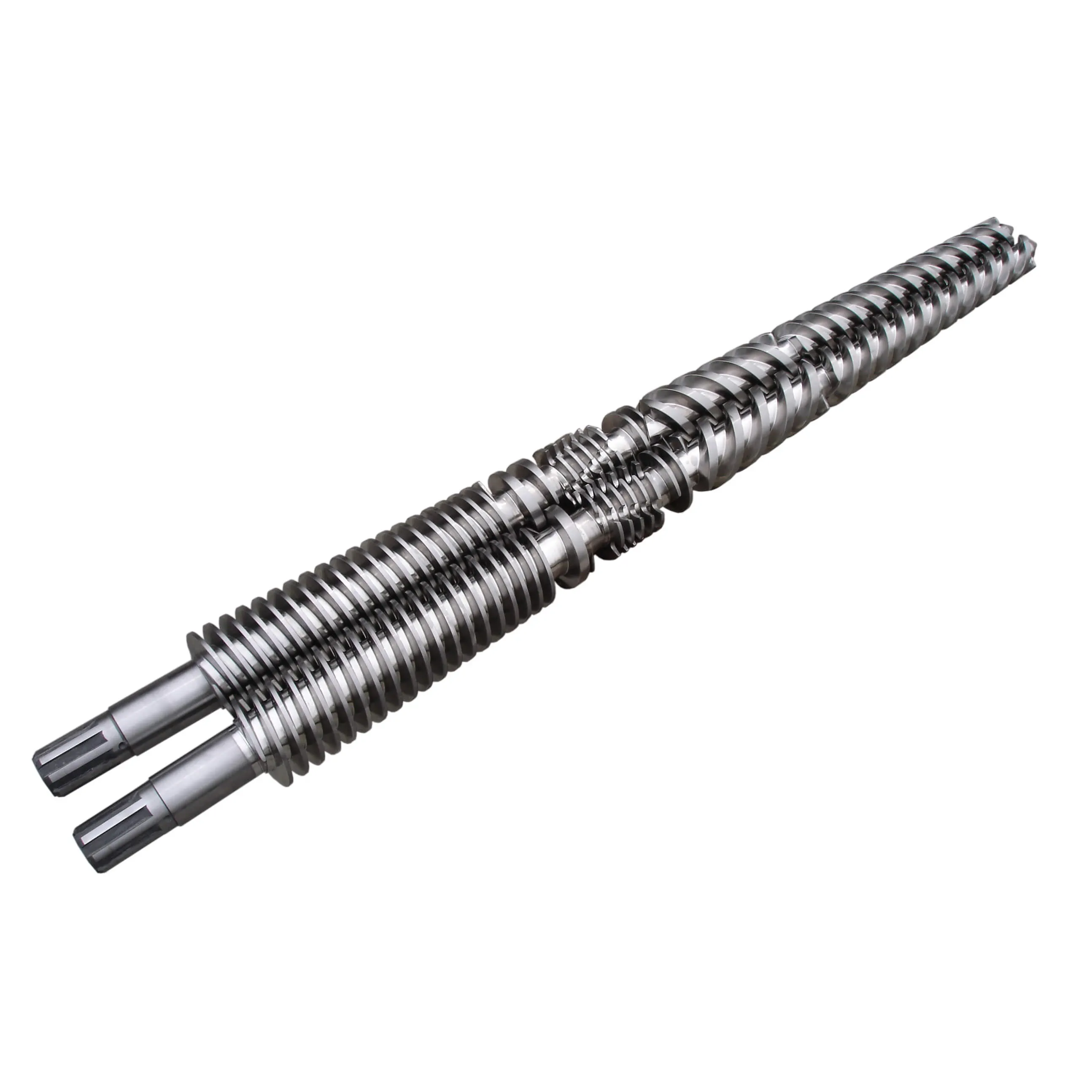 Parallel extruder screw barrel conical twin screw and barrel for extruder at cheaper price and sizing measuring service free