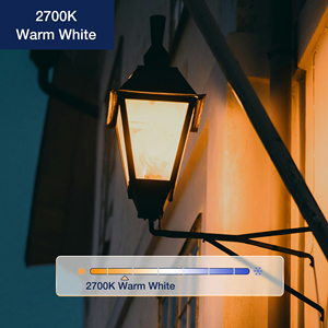 Lampu <span class=keywords><strong>LED</strong></span> cahaya berkedip, bohlam <span class=keywords><strong>Sensor</strong></span> PC <span class=keywords><strong>Sensor</strong></span> cahaya 120V 9W E26 dengan pintu masuk rumah bersertifikasi FCC ETL - Product Image 5