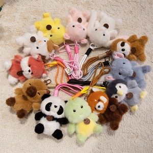 新品動物ぬいぐるみカピバラナマケモノキツネペンギンppコットン充填スーパーソフトペンダント完璧な誕生日ギフト