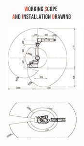 Robot ad alta precisione/Robot per saldatura a punti/braccio robotico a 6 assi macchina di assemblaggio automatizzata - Product Image 5