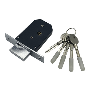 Classical Deadbolt Rim <strong>Lock</strong> with <strong>Key</strong> for Front Door - Product Image 4