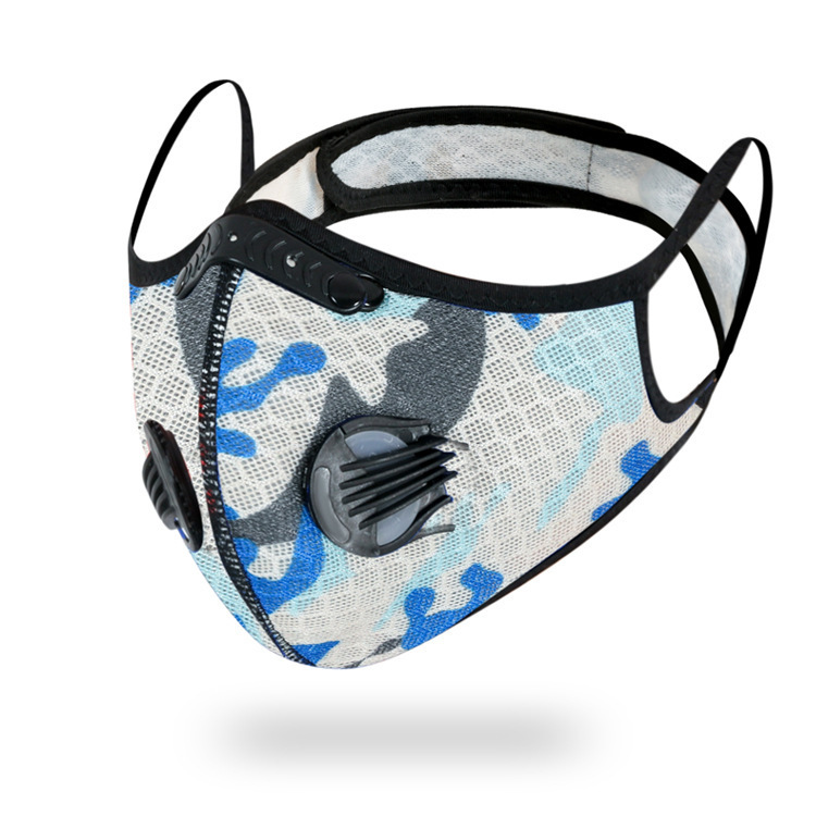 camuflaje azul