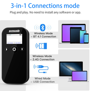 Symcode MJ-X4 Mini USB Barcode Reader Able to <strong>Scan</strong> <strong>Codes</strong> on Screen for Windows Android IOS &amp; Mac Products in Stock - Product Image 6