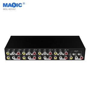 Bi Directional AV RCA Audio Video <strong>Switch</strong> Converter 8 <strong>Input</strong> <strong>1</strong> Out USB <strong>KVM</strong> <strong>Switch</strong> for Monitors